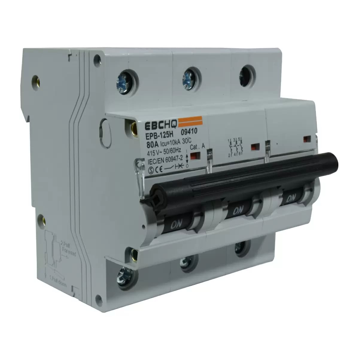 Breaker para riel DIN serie EPB125H – SUMIMTEC