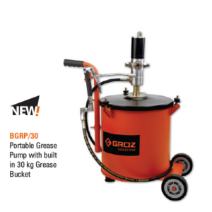 Bomba de grasa portátil con cubo de grasa incorporado de 50 kg BGRP/50 - Image 2