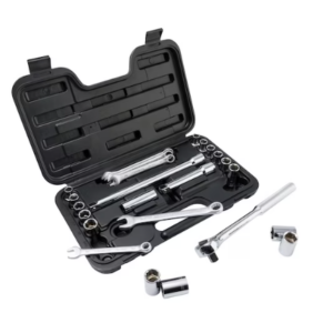 Juego de herramientas mecánicas mando 1/2" – 25 piezas - Métrico/Sae 86-736 - Image 3