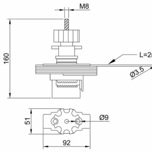 Bloqueo ajustable para válvulas de mariposa - Image 4