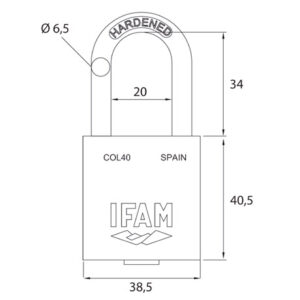 Candados serie Col40 - Image 3
