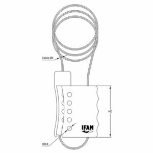 Portacandados Múltiple Cable diámetro 3 - Image 4