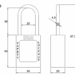 Candados LOTO serie SF40 - Image 6
