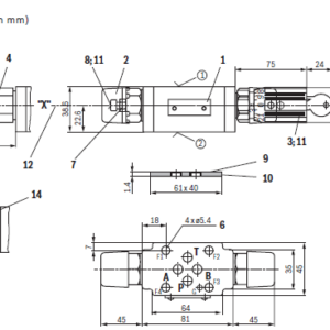 Válvula de retención y estranguladora, Z2FS6-2-4X/1Q REXROTH - Image 2