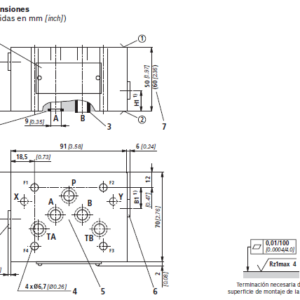 Válvula antirretorno intermed, Z1S10A05-2-4X/F REXROTH - Image 2