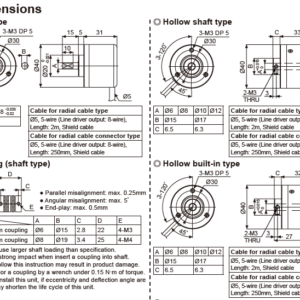 Encoders incrementales rotativos serie E40S AUTONICS - Image 4