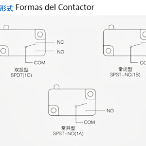 Microswitches miniatura serie XV-15 XURUI - Image 3