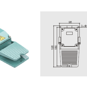 Interruptores de pedal XF-402 XURUI - Image 2