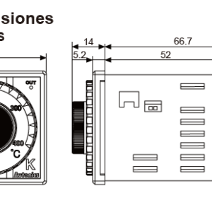 Controles de temperatura analógicos serie TAS AUTONICS - Image 3