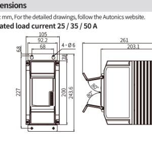 Controles de potencia serie SPR3 AUTONICS - Image 2