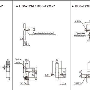 Sensores fotoeléctricos emisor-receptor serie BS5 AUTONICS - Image 3