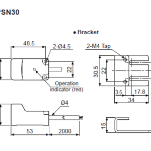 Sensores inductivos serie PSN Alcance 15mm AUTONICS - Image 3
