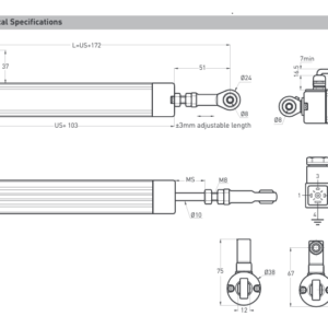 Potenciómetros lineales serie LPC - Image 2