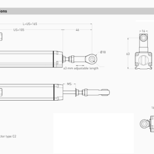Potenciómetros lineales serie RTM - Image 2