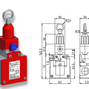 Finales de carrera de seguridad para guaya con reset serie SCM1 - Image 4