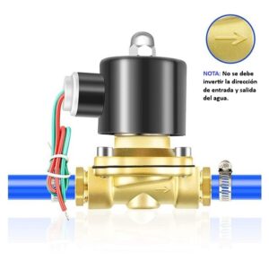 Válvula solenoide de 2 vías de latón serie 2W - Image 3